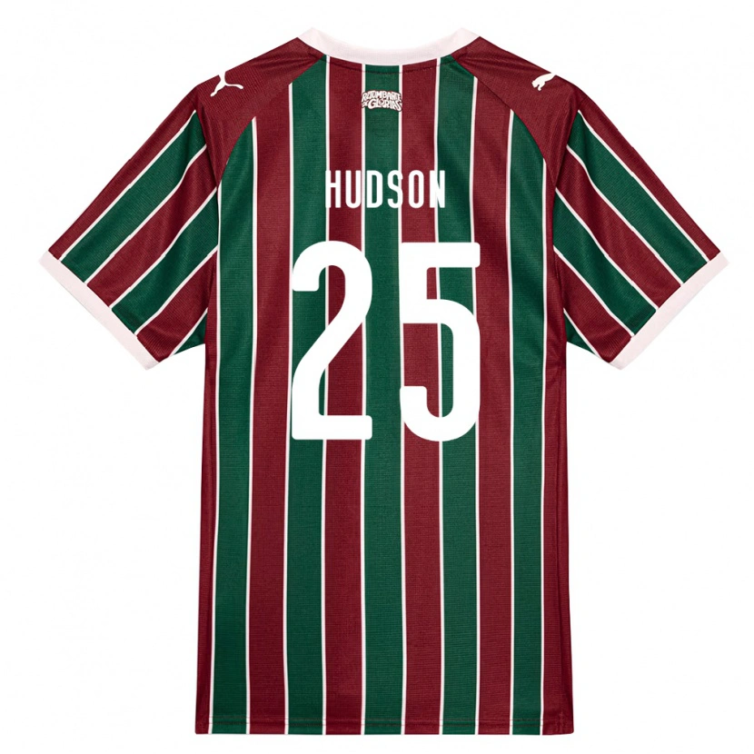 Danxen Herren Hudson #25 Grün Burgund Weiß Heimtrikot Trikot 2026/27 T-Shirt Schweiz