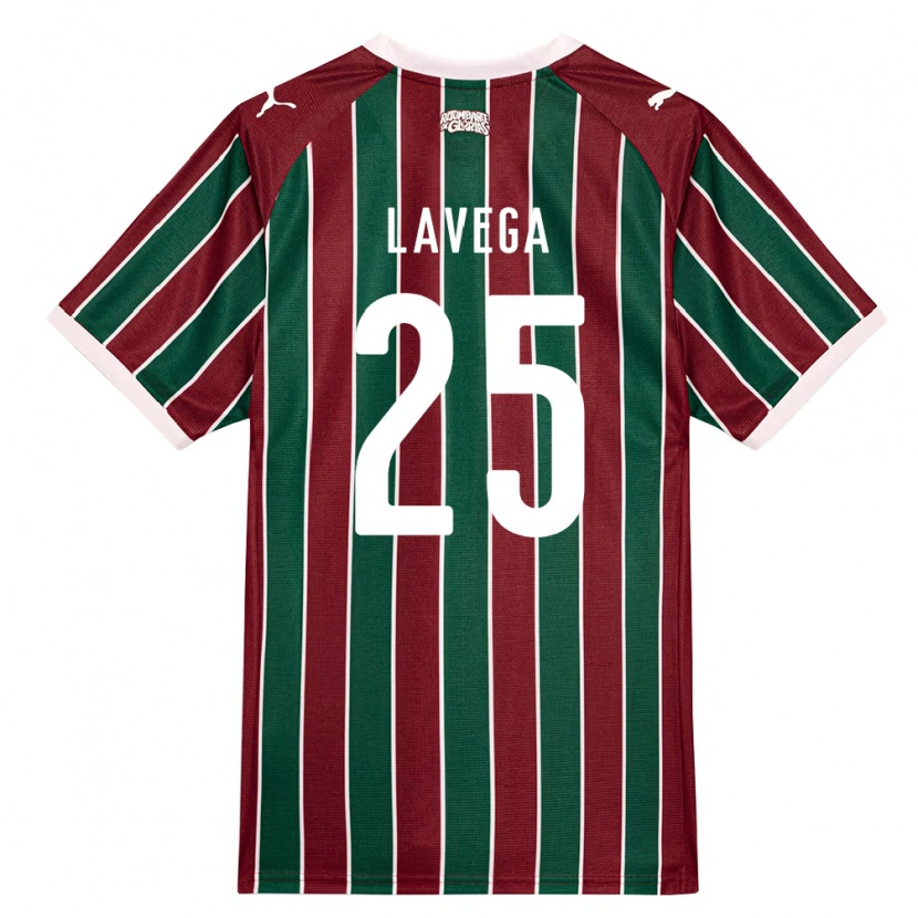 Danxen Herren Joaquín Lavega #25 Grün Burgund Weiß Heimtrikot Trikot 2026/27 T-Shirt Schweiz