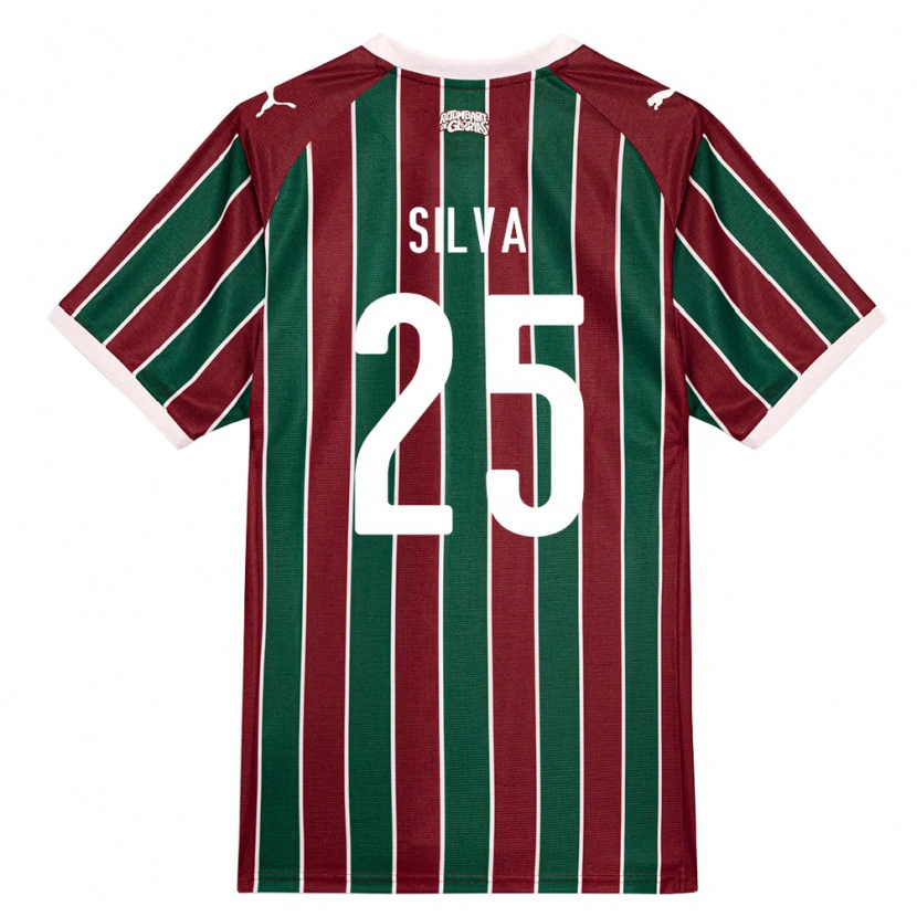 Danxen Herren Julia Silva #25 Grün Burgund Weiß Heimtrikot Trikot 2026/27 T-Shirt Schweiz