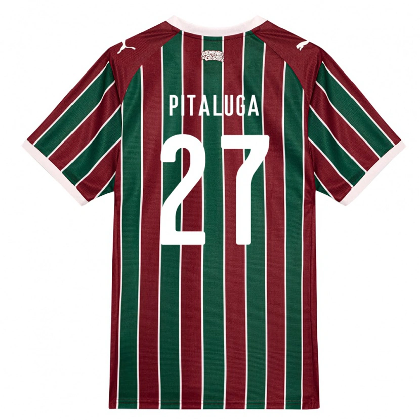 Danxen Herren Marcelo Pitaluga #27 Grün Burgund Weiß Heimtrikot Trikot 2026/27 T-Shirt Schweiz