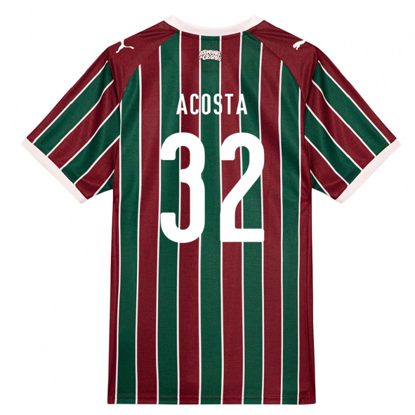 Danxen Herren Luciano Acosta #32 Grün Burgund Weiß Heimtrikot Trikot 2026/27 T-Shirt Schweiz