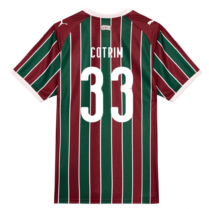 Danxen Herren Bruna Cotrim #33 Grün Burgund Weiß Heimtrikot Trikot 2026/27 T-Shirt Schweiz
