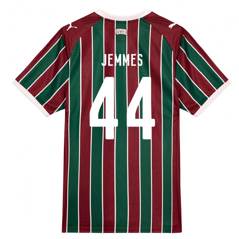 Danxen Herren Jemmes Bruno Ribeiro Da Silva #44 Grün Burgund Weiß Heimtrikot Trikot 2026/27 T-Shirt Schweiz