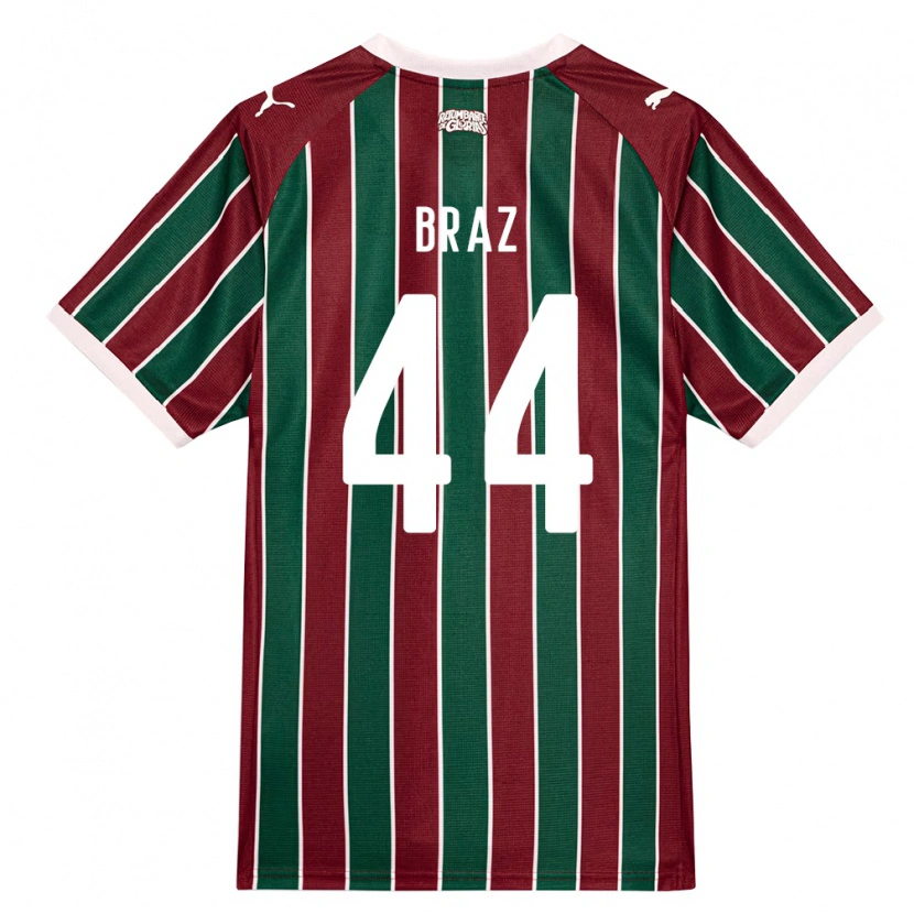 Danxen Herren David Braz #44 Grün Burgund Weiß Heimtrikot Trikot 2026/27 T-Shirt Schweiz