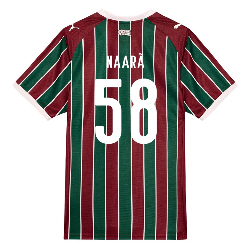 Danxen Herren Naarã Lucas Teixeira Ferreira Dos Santos #58 Grün Burgund Weiß Heimtrikot Trikot 2026/27 T-Shirt Schweiz