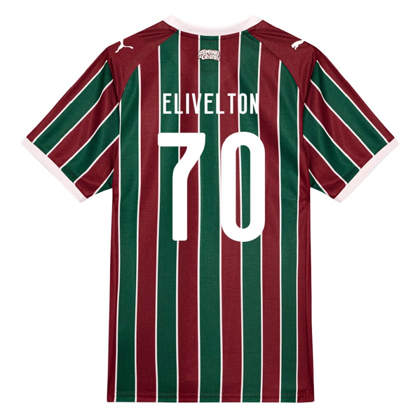 Danxen Herren Elivelton Guedes Alves Da Silva #70 Grün Burgund Weiß Heimtrikot Trikot 2026/27 T-Shirt Schweiz