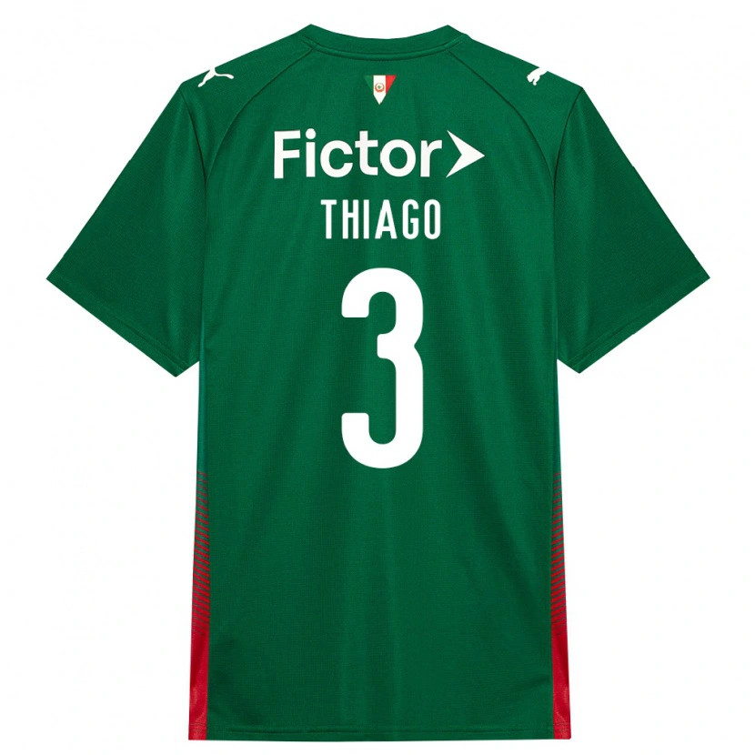 Danxen Herren Thiago Pimenta #3 Grün Rot Weiß Heimtrikot Trikot 2026/27 T-Shirt Schweiz