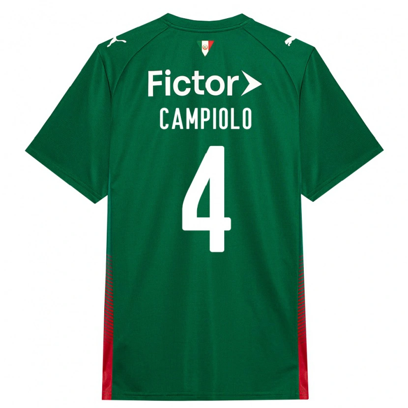 Danxen Herren Giovanna Campiolo #4 Grün Rot Weiß Heimtrikot Trikot 2026/27 T-Shirt Schweiz