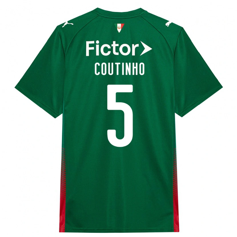 Danxen Herren Rafael Coutinho #5 Grün Rot Weiß Heimtrikot Trikot 2026/27 T-Shirt Schweiz
