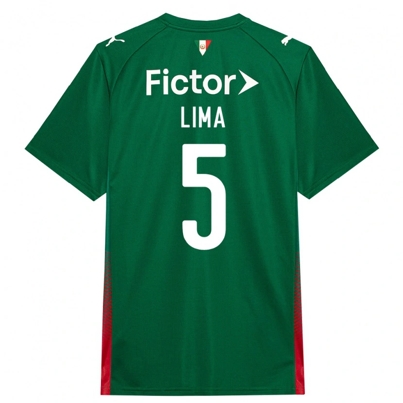 Danxen Herren Ingryd Lima #5 Grün Rot Weiß Heimtrikot Trikot 2026/27 T-Shirt Schweiz