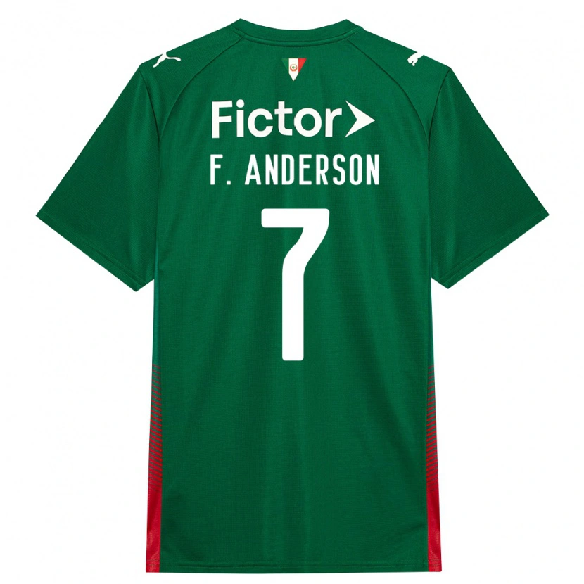 Danxen Herren Felipe Anderson #7 Grün Rot Weiß Heimtrikot Trikot 2026/27 T-Shirt Schweiz