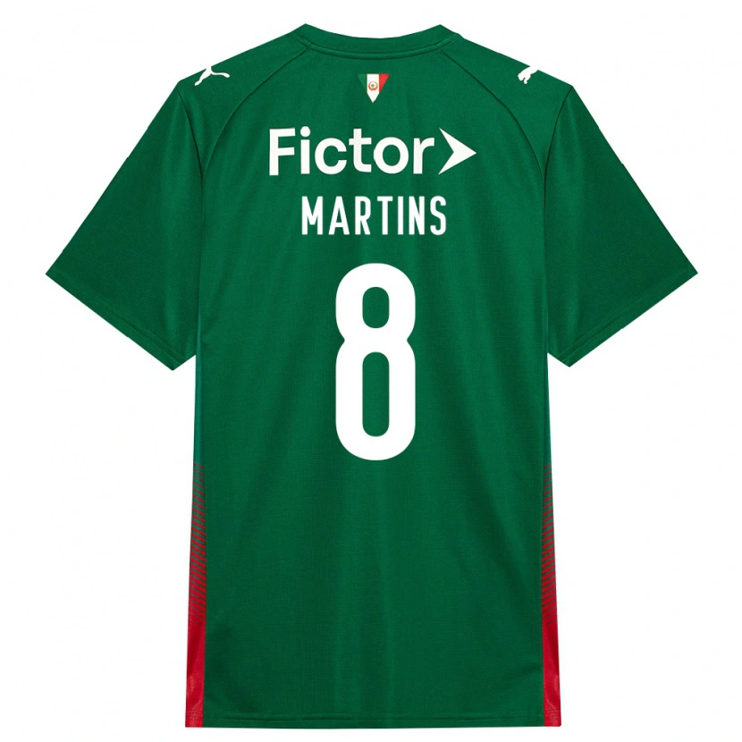 Danxen Herren Diany Martins #8 Grün Rot Weiß Heimtrikot Trikot 2026/27 T-Shirt Schweiz