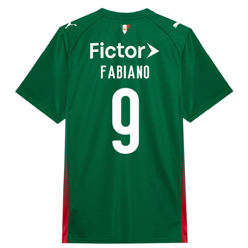 Danxen Herren Fabiano Rodrigues Pereira #9 Grün Rot Weiß Heimtrikot Trikot 2026/27 T-Shirt Schweiz
