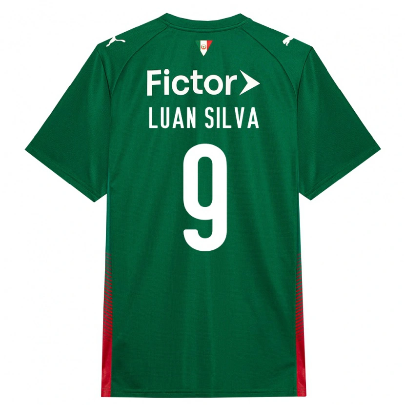 Danxen Herren Luan Silva #9 Grün Rot Weiß Heimtrikot Trikot 2026/27 T-Shirt Schweiz