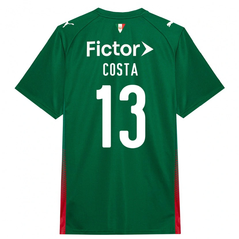 Danxen Herren Enzo Costa #13 Grün Rot Weiß Heimtrikot Trikot 2026/27 T-Shirt Schweiz