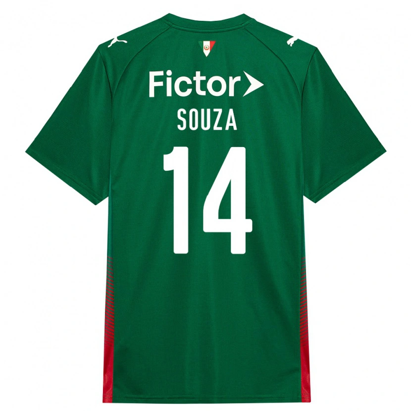 Danxen Herren Luiz Fernando #14 Grün Rot Weiß Heimtrikot Trikot 2026/27 T-Shirt Schweiz