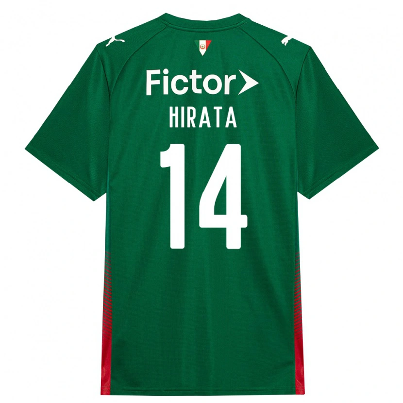 Danxen Herren Bruna Hirata #14 Grün Rot Weiß Heimtrikot Trikot 2026/27 T-Shirt Schweiz