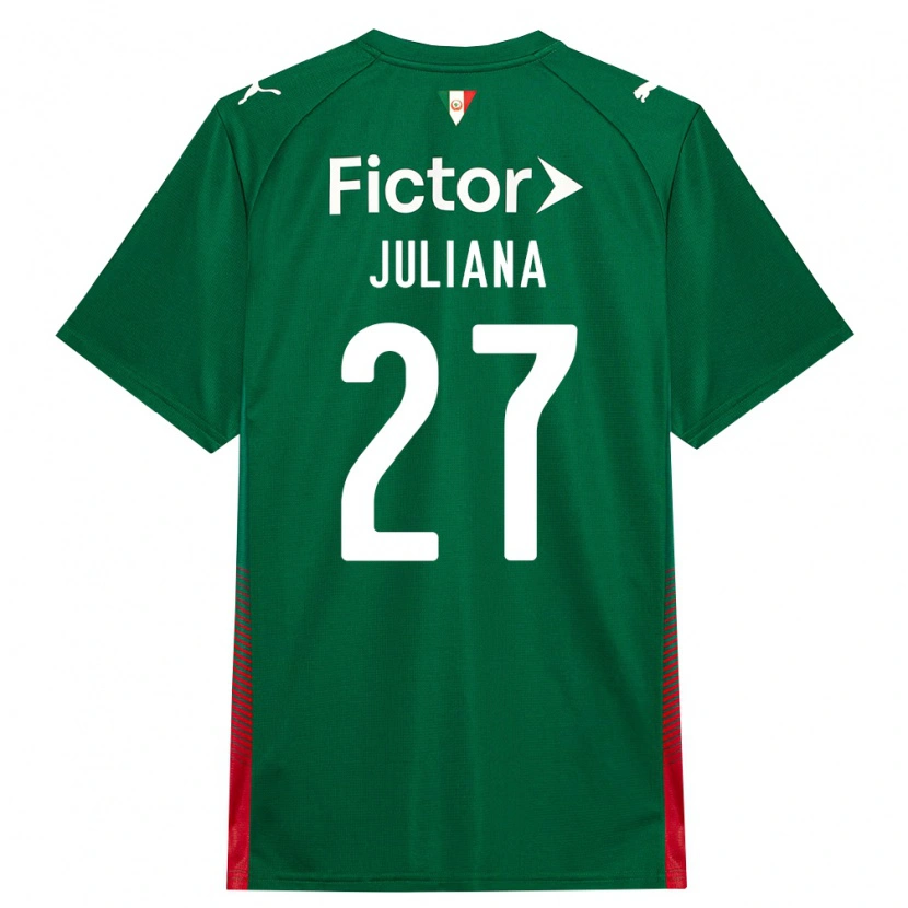 Danxen Herren Juliana #27 Grün Rot Weiß Heimtrikot Trikot 2026/27 T-Shirt Schweiz