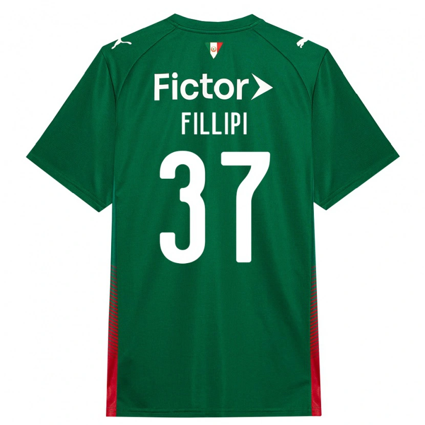 Danxen Herren Riquelme Fillipi #37 Grün Rot Weiß Heimtrikot Trikot 2026/27 T-Shirt Schweiz