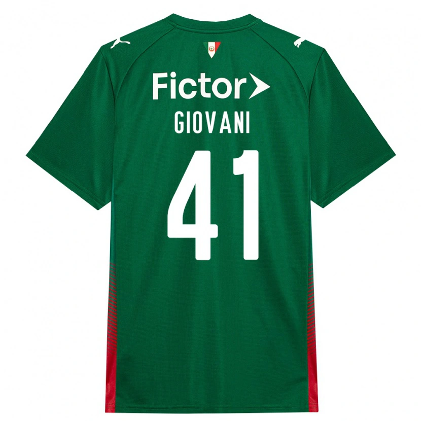 Danxen Herren Giovani #41 Grün Rot Weiß Heimtrikot Trikot 2026/27 T-Shirt Schweiz