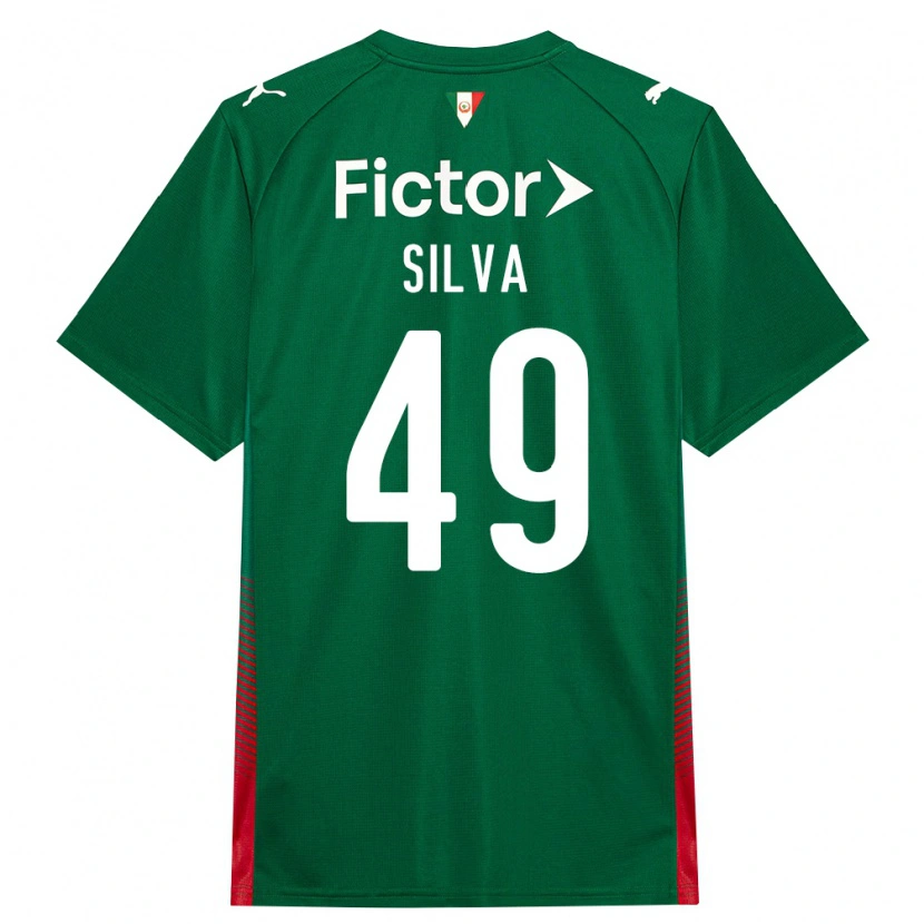 Danxen Herren Gabriel Silva #49 Grün Rot Weiß Heimtrikot Trikot 2026/27 T-Shirt Schweiz