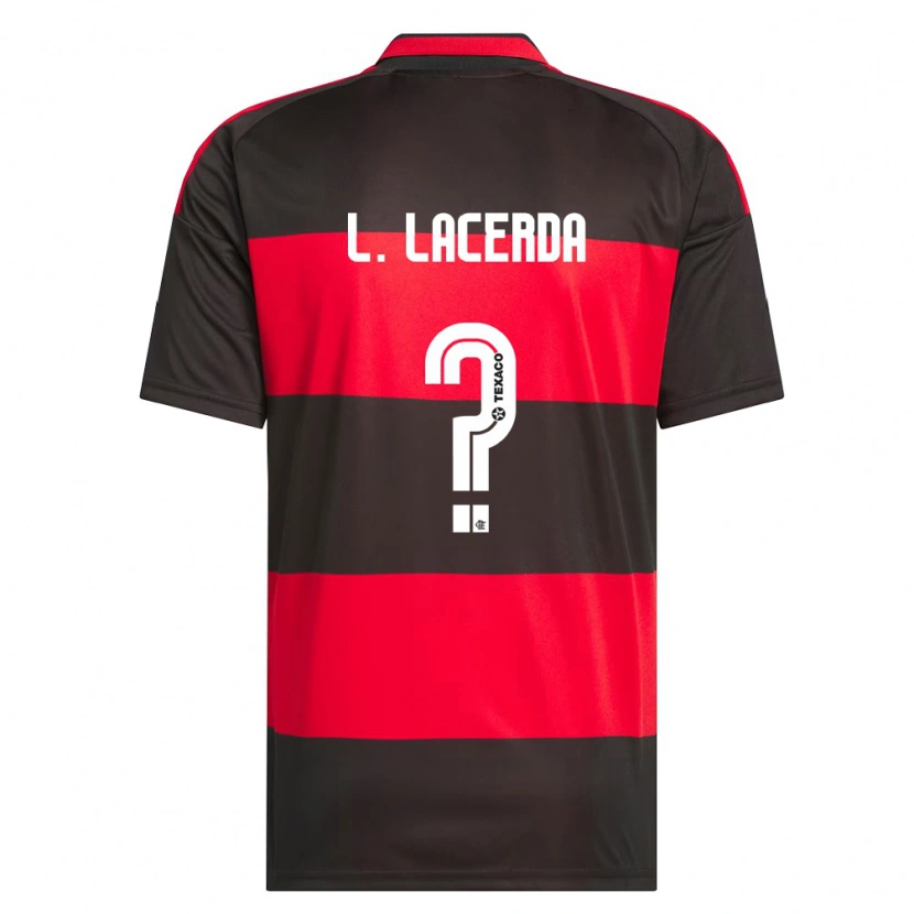 Danxen Herren Iago Lacerda #0 Rot Schwarz Weiß Heimtrikot Trikot 2026/27 T-Shirt Schweiz