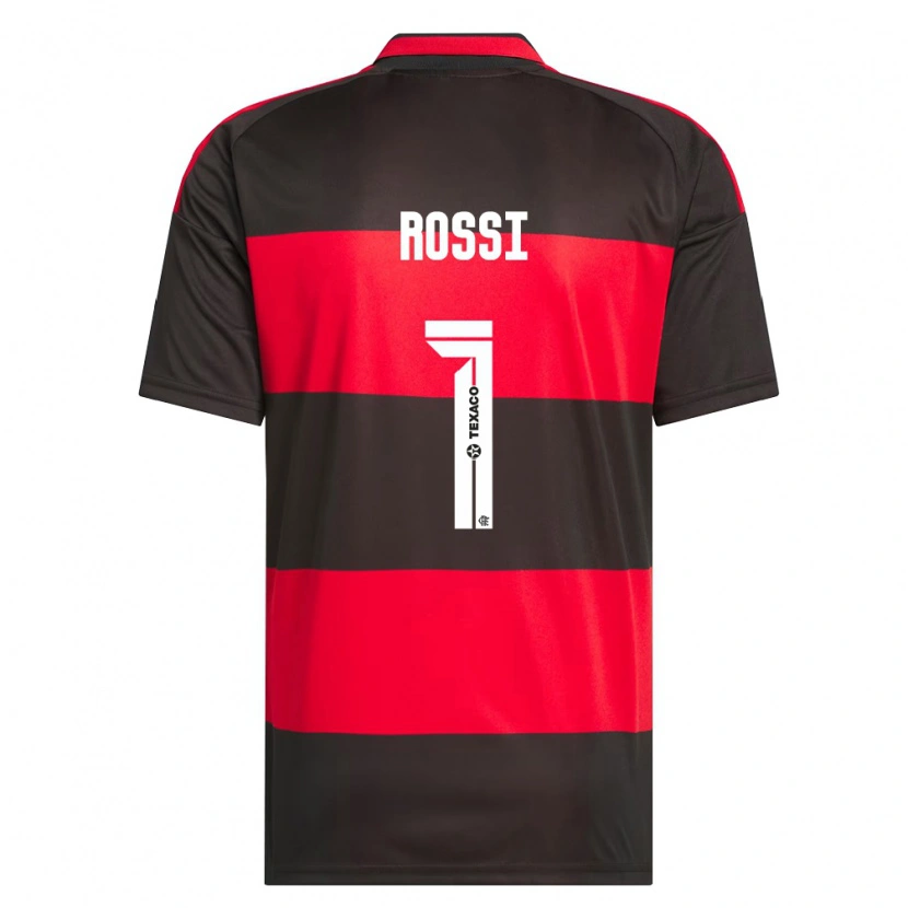 Danxen Herren Agustín Rossi #1 Rot Schwarz Weiß Heimtrikot Trikot 2026/27 T-Shirt Schweiz
