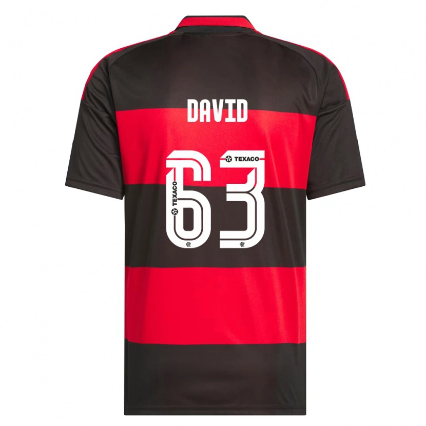 Danxen Herren David Viana De Oliveira #63 Rot Schwarz Weiß Heimtrikot Trikot 2026/27 T-Shirt Schweiz