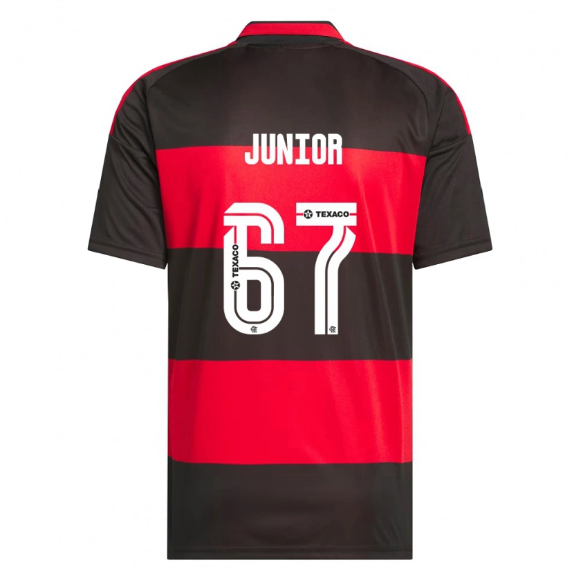 Danxen Herren Kaio Junior #67 Rot Schwarz Weiß Heimtrikot Trikot 2026/27 T-Shirt Schweiz