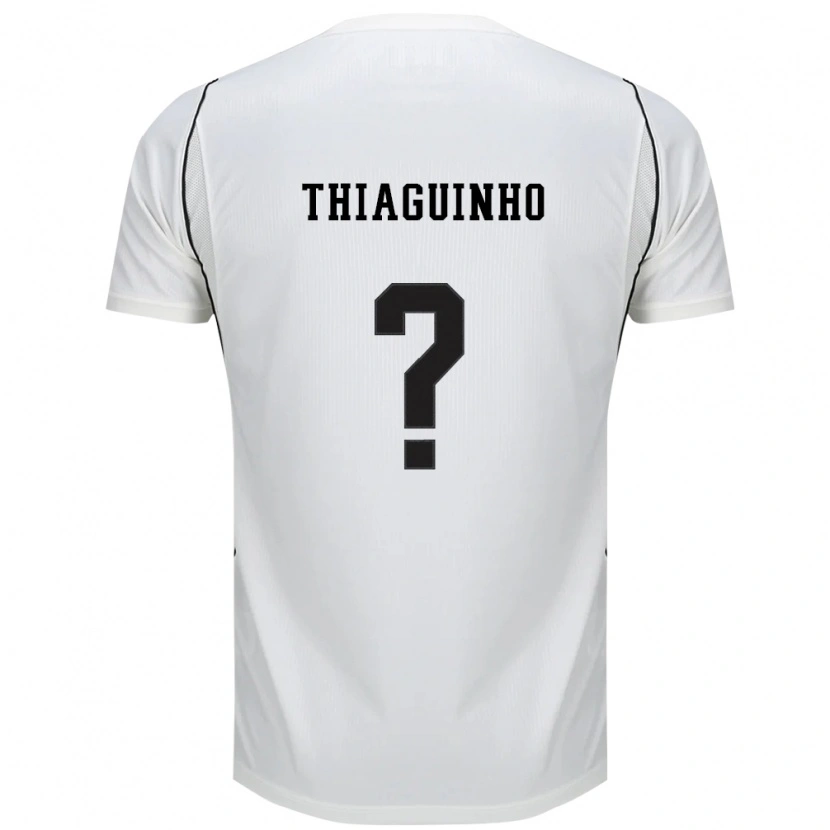 Danxen Herren Thiaguinho #0 Weiß Schwarz Rot Heimtrikot Trikot 2026/27 T-Shirt Schweiz