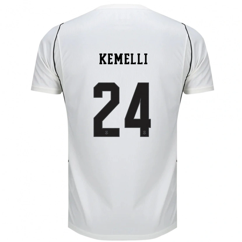 Danxen Herren Kemelli #24 Weiß Schwarz Rot Heimtrikot Trikot 2026/27 T-Shirt Schweiz