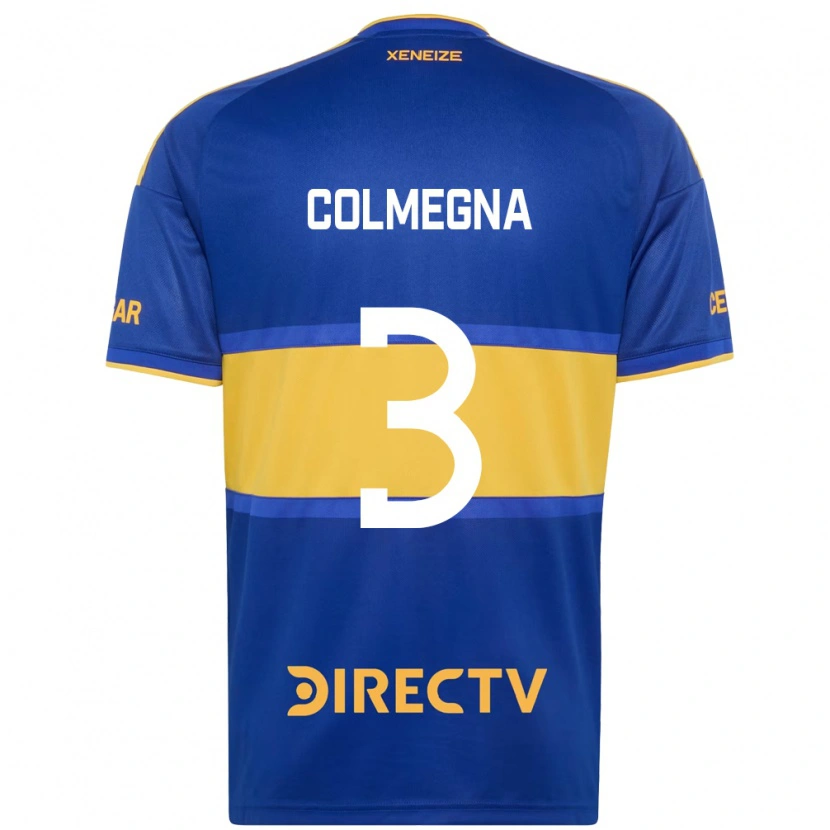 Danxen Herren Agustín Colmegna #3 Königsblau Gelb Heimtrikot Trikot 2026/27 T-Shirt Schweiz