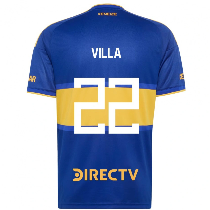 Danxen Herren Sebastián Villa #22 Königsblau Gelb Heimtrikot Trikot 2026/27 T-Shirt Schweiz