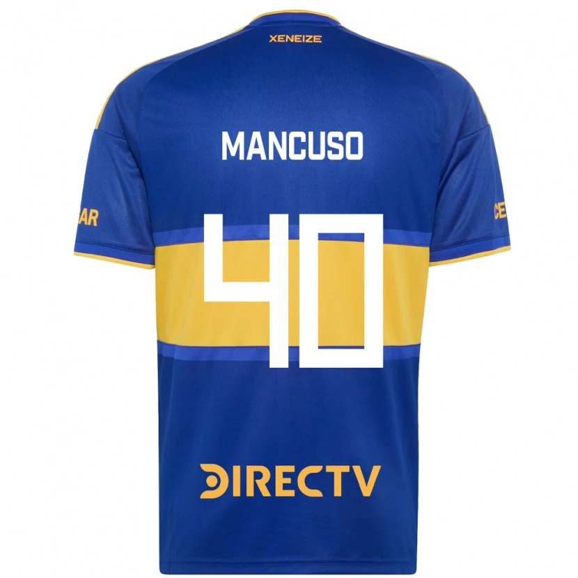 Danxen Herren Eros Mancuso #40 Königsblau Gelb Heimtrikot Trikot 2026/27 T-Shirt Schweiz