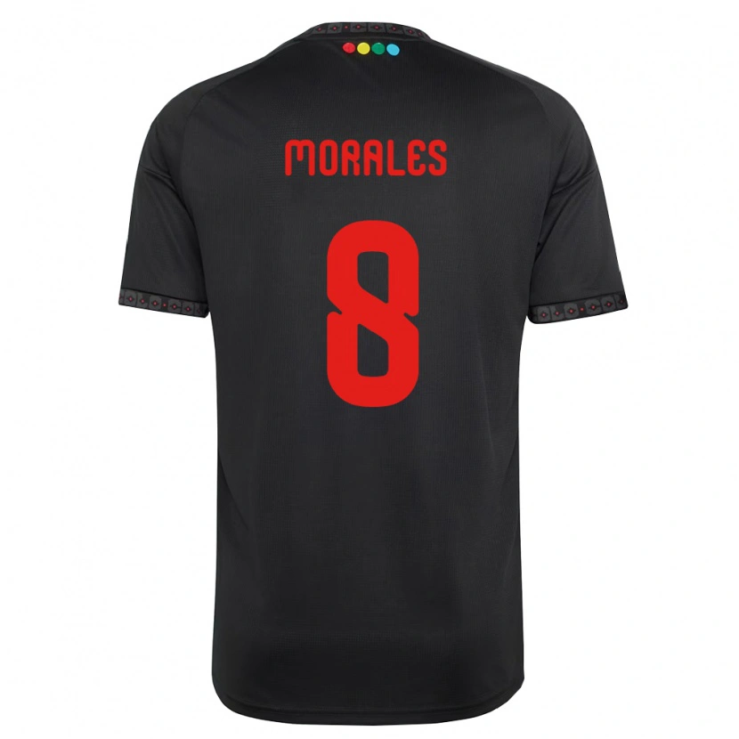 Danxen Herren Cristopher Morales #8 Schwarz Rot Auswärtstrikot Trikot 2026/27 T-Shirt Schweiz