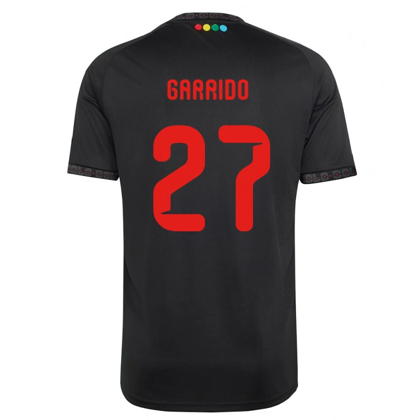 Danxen Herren Franco Garrido #27 Schwarz Rot Auswärtstrikot Trikot 2026/27 T-Shirt Schweiz