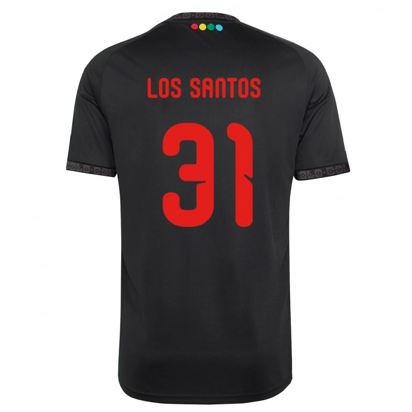 Danxen Herren Matías De Los Santos #31 Schwarz Rot Auswärtstrikot Trikot 2026/27 T-Shirt Schweiz