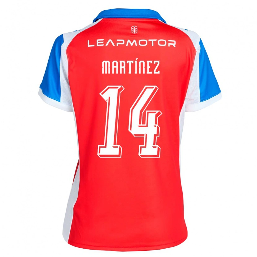 Danxen Herren Jimmy Martínez #14 Rot Blau Auswärtstrikot Trikot 2026/27 T-Shirt Schweiz