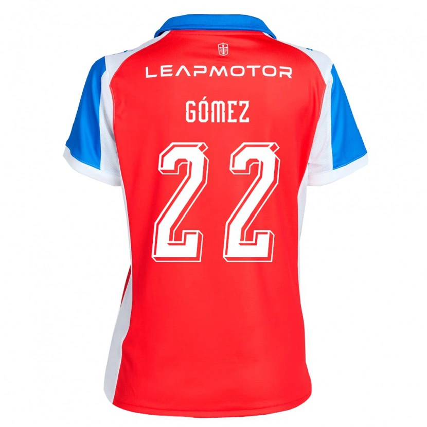 Danxen Herren Martin Gómez #22 Rot Blau Auswärtstrikot Trikot 2026/27 T-Shirt Schweiz