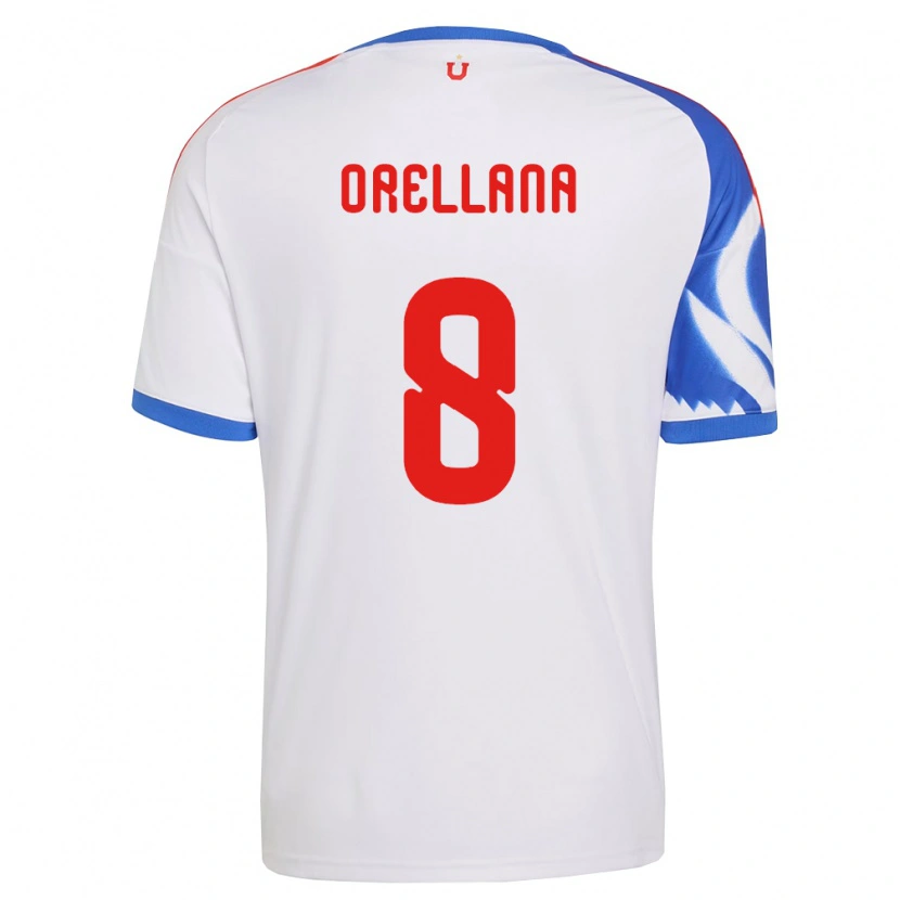 Danxen Herren Denisse Orellana #8 Weiß Marineblau Auswärtstrikot Trikot 2026/27 T-Shirt Schweiz