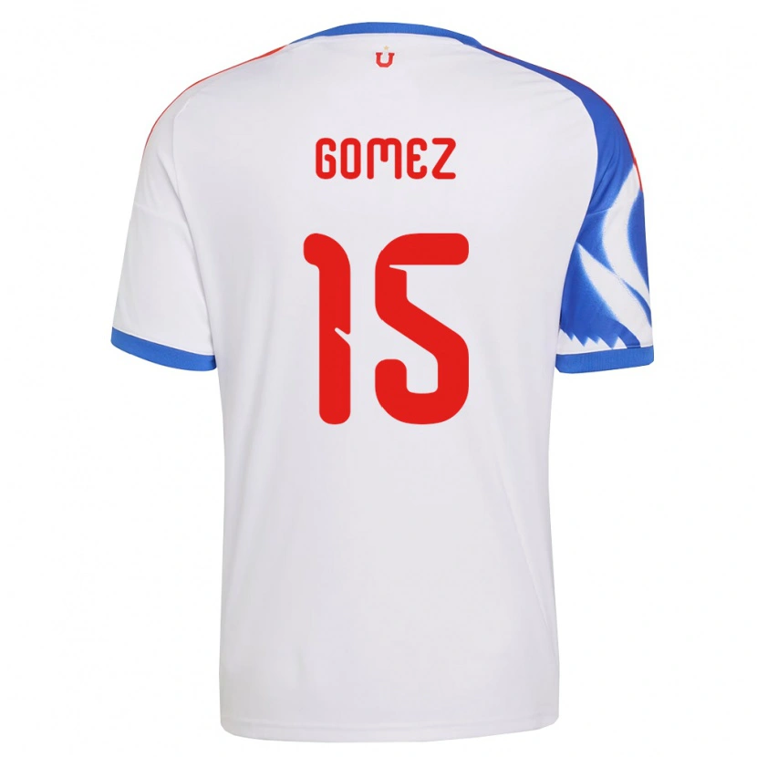 Danxen Herren Juan Pablo Gómez #15 Weiß Marineblau Auswärtstrikot Trikot 2026/27 T-Shirt Schweiz