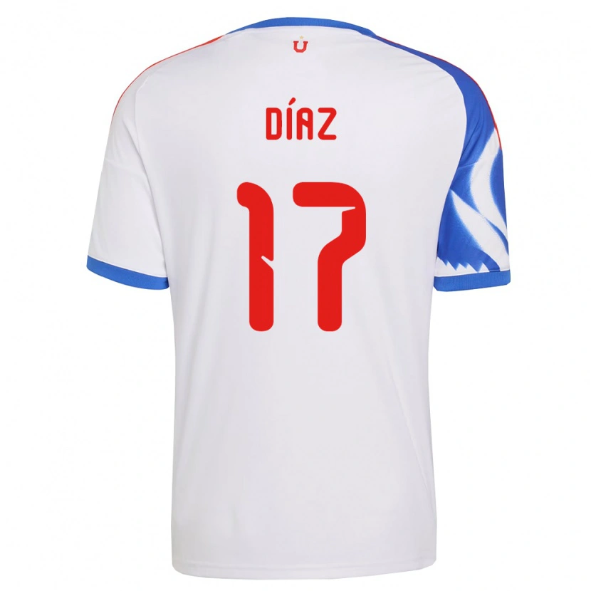 Danxen Herren Benjamín Díaz #17 Weiß Marineblau Auswärtstrikot Trikot 2026/27 T-Shirt Schweiz