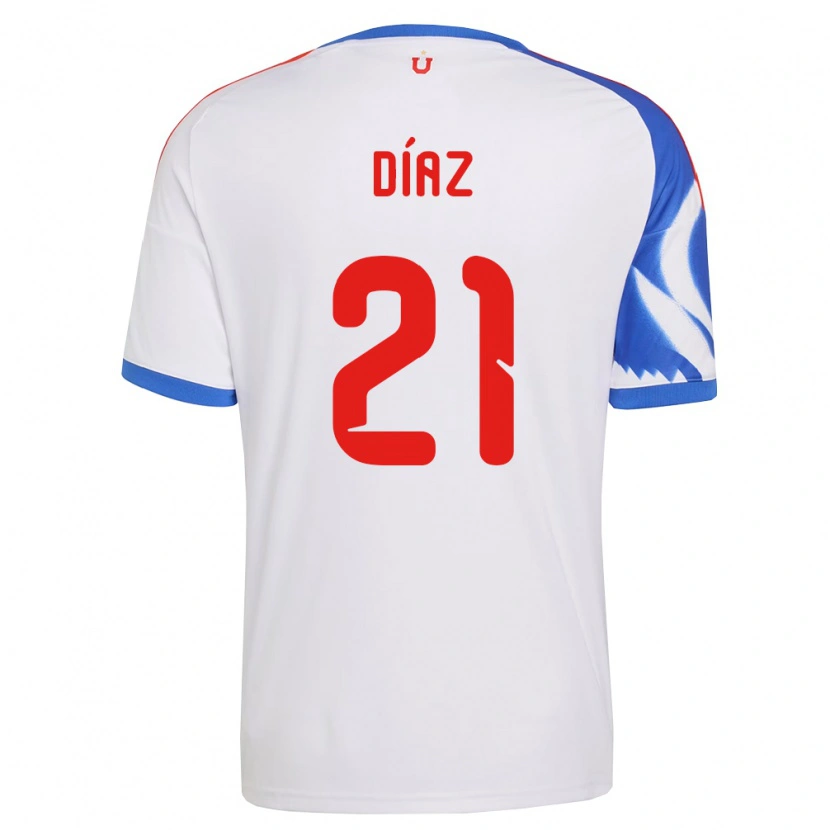 Danxen Herren Marcelo Díaz #21 Weiß Marineblau Auswärtstrikot Trikot 2026/27 T-Shirt Schweiz