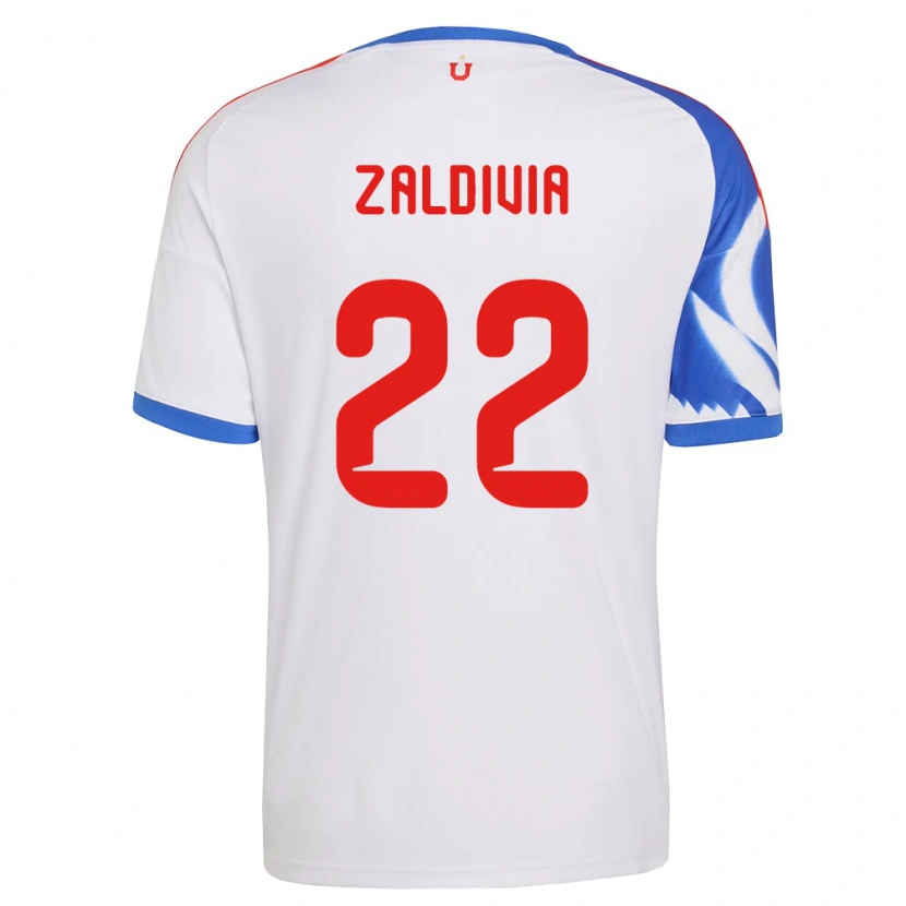 Danxen Herren Matías Zaldivia #22 Weiß Marineblau Auswärtstrikot Trikot 2026/27 T-Shirt Schweiz