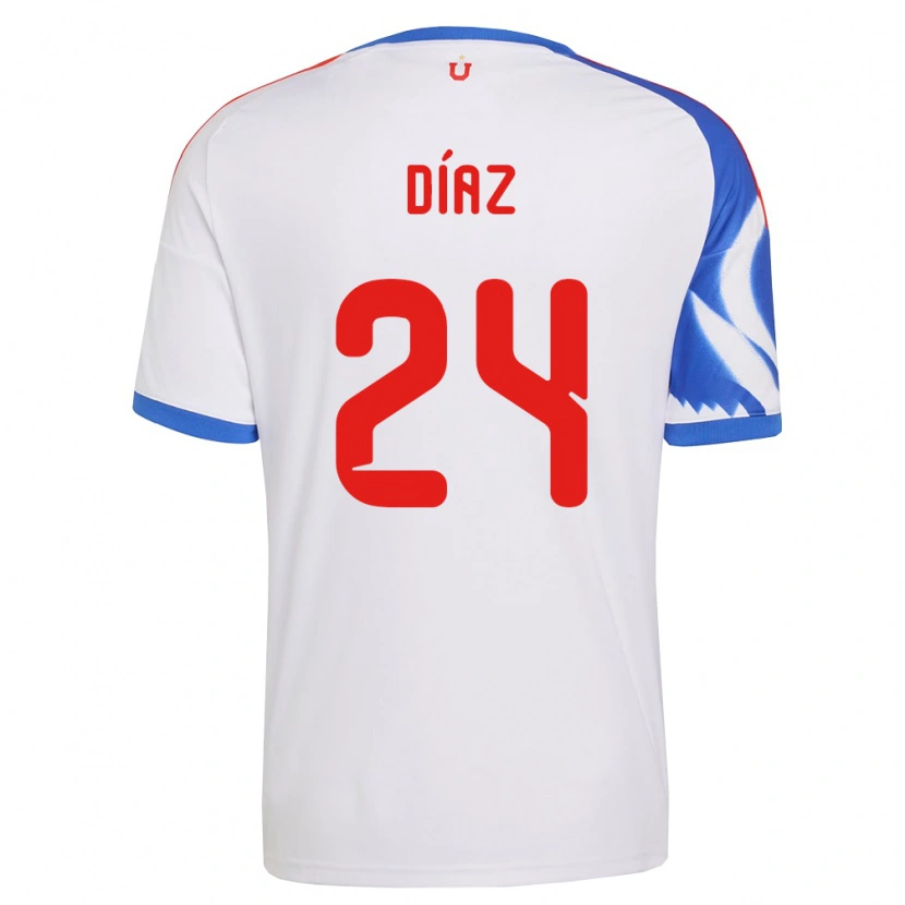 Danxen Herren Antonio Díaz #24 Weiß Marineblau Auswärtstrikot Trikot 2026/27 T-Shirt Schweiz