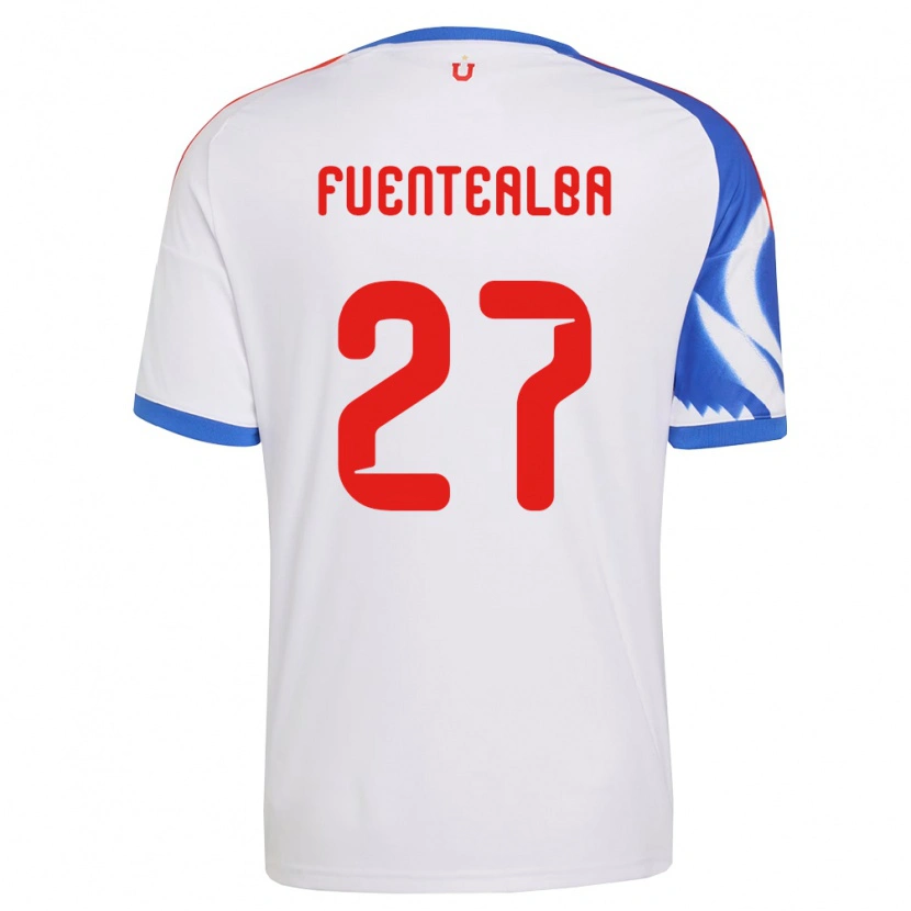 Danxen Herren Jeison Fuentealba #27 Weiß Marineblau Auswärtstrikot Trikot 2026/27 T-Shirt Schweiz