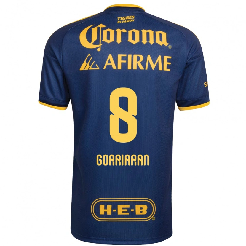 Danxen Herren Fernando Gorriarán #8 Königsblau Gelb Auswärtstrikot Trikot 2026/27 T-Shirt Schweiz