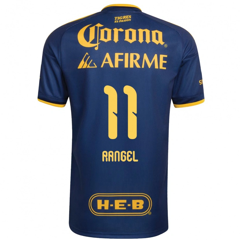 Danxen Herren Nayeli Rangel #11 Königsblau Gelb Auswärtstrikot Trikot 2026/27 T-Shirt Schweiz