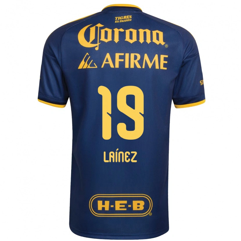 Danxen Herren Mauro Laínez #19 Königsblau Gelb Auswärtstrikot Trikot 2026/27 T-Shirt Schweiz