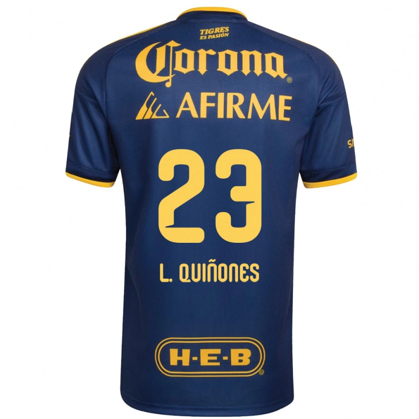 Danxen Herren Luis Quinones #23 Königsblau Gelb Auswärtstrikot Trikot 2026/27 T-Shirt Schweiz